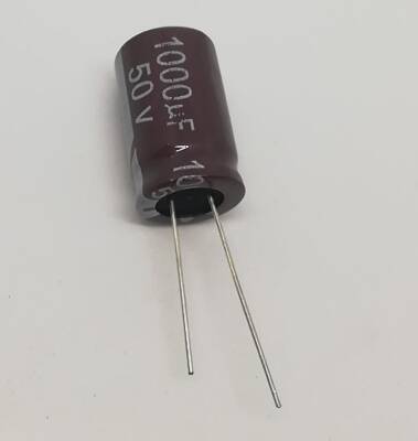  1000uf 50V Elektrolitik Kondansatör 105C 13X21 - 1