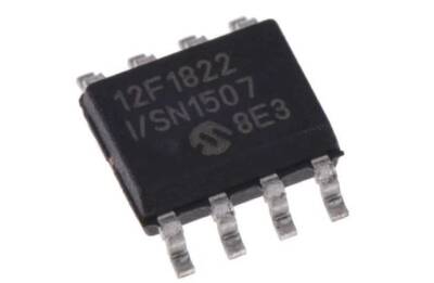 PIC12F1822 I/SN SOIC-8 SMD 8-Bit 32MHz Entegre - 1