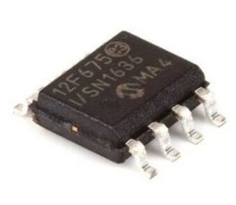 PIC12F675 I/SN SMD SOIC-8 8-Bit 20Mhz Mikroişlemci - 1