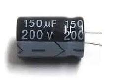 150UF 200V Elektrolitik Kondansatör 105C 22X20 - 1