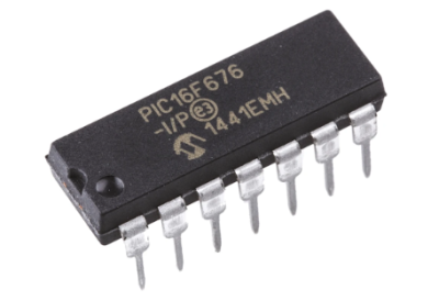 PIC16F676 I/P PDIP-14 8-Bit 20 MHz Mikroişlemci - 1