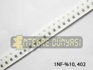 1NF 402 %10 X7R Smd Kondansatör - 1