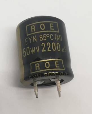 2200uf 50V Snap Kondansatör 85C 22.5x26 - 1