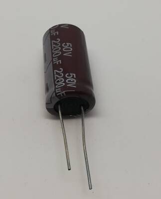  2200uf 50V Elektrolitik Kondansatör 105C 16x25 - 1