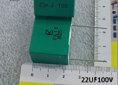 22UF 100V Polyester Kondansatör RM:22.5mm %20 - 1