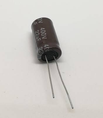  22uF 400V Elektrolitik Kondansatör 105C 13X21 - 1