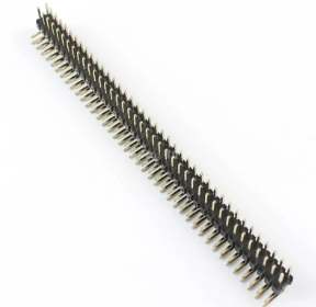 2X40 90 Derece Erkek 2.54mm Pin Header - 1