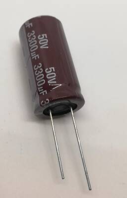  3300uf 50V Elektrolitik Kondansatör 105C RADIAL 18x36 - 1