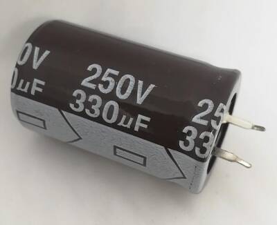 330UF 250V Snap Kondansatör 105C 22X35 - 1