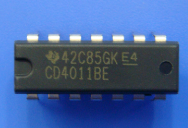 CD4011 DIP-14 Invertör ve Kapı Entegresi - 1