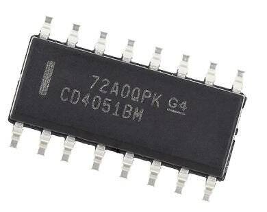 CD4051 SOIC-16 SMD Multiplexer - 1