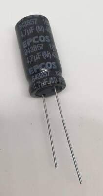 4.7UF 450V 105C Elektrolitik Kondansatör 12.5X25 RM:5mm - 1