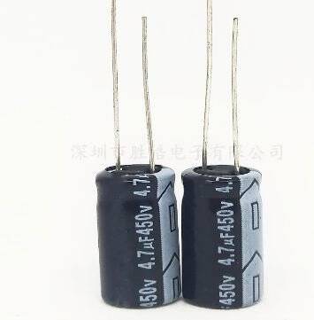 4.7UF 450V Elektrolitik Kondansatör 105C Radial 10X15 RM:5 - 1