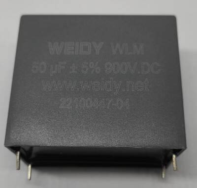 50UF 900V DC Polyester Kondansatör %5 4 Pin	 - 1