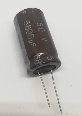 6800uf 50V Elektrolitik Kondansatör 105C 22X40 - 1