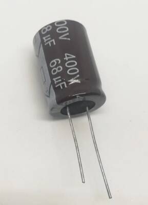 68uF 400V Elektrolitik Kondansatör 105C 18X26 - 1