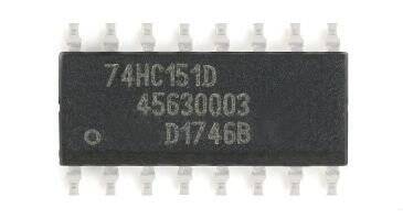 74HC151 SOIC-16 SMD Multiplexer Entegresi - 1