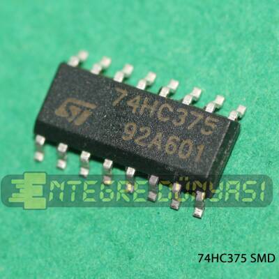 74HC375 SMD Entegre - 1