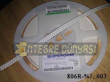 806R 603 SMD Direnç %1 - 1