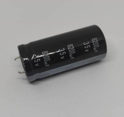 8200UF 35V Snap Kondansatör 105 Derece 22x50 - 1