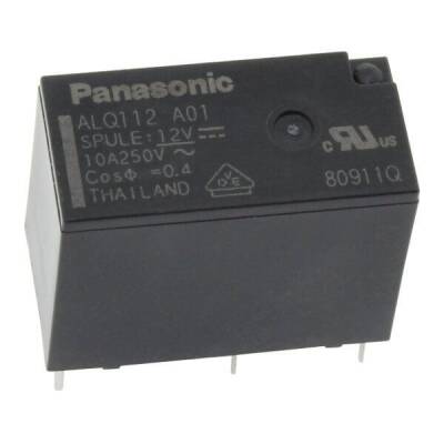 ALQ112 - Panasonic Röle (12Vdc 10A) - 1