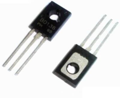 BD136 TRANSISTOR 1.5A 45V PNP TO126 - 1