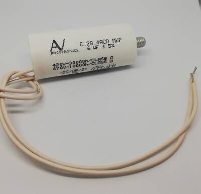 6UF 470V AC Motor Kondansatör - 1