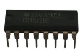 CD4512 DIP-16 Multiplexer - Demultiplexer Entegresi - 1