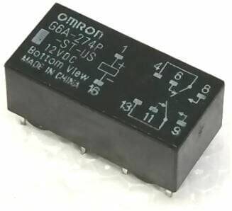 G6A-274P-ST-US-DC12V Omron Signal Röle - 1