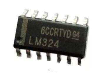 LM324 SOIC-14 SMD OpAmp Entegresi - 1