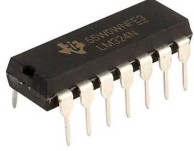 LM324N 5mA 5mV OpAmp Entegresi DIP14 - 1