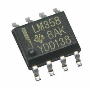 LM358 SOIC-8 SMD OpAmp Entegresi - 1