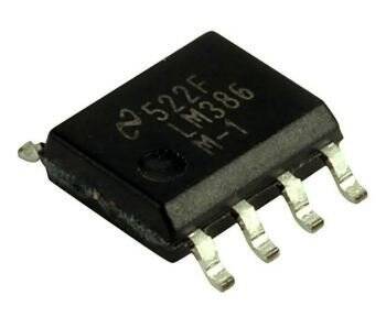 LM386 SOIC-8 SMD Ses Amplifikatörleri Entegresi - 1