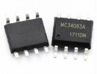 MC34063 SOIC-8 SMD DC DC Çevirici Entegresi - 1