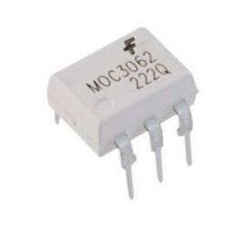 MOC3062 DIP-6 Triac Çıkışlı Optokuplör Entegresi - 1