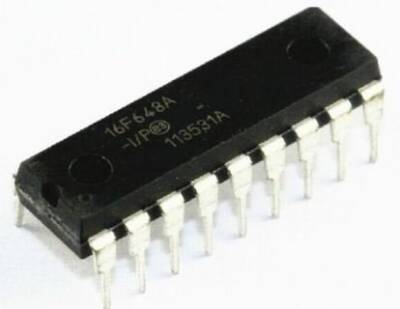 PIC16F648A I/P PDIP-18 8-Bit 20 MHz Mikroişlemci - 1