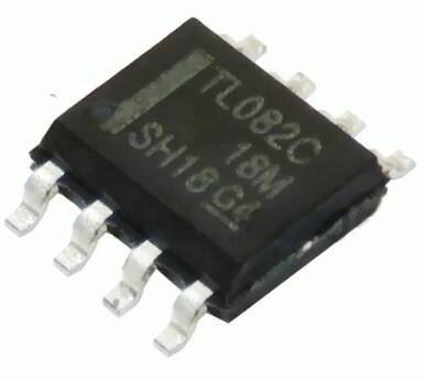 TL082CD SOIC-8 SMD OpAmp Entegresi - 1