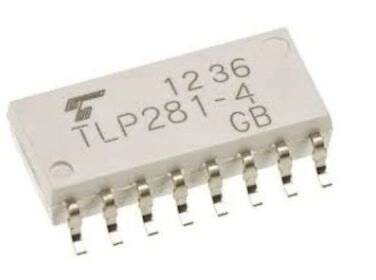 TLP281-4 SMD SOIC-16 Transistör Çıkışlı Optokuplör Entegresi - 1