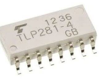 TLP281-4 SMD SOIC-16 Transistör Çıkışlı Optokuplör Entegresi - 1