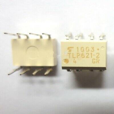 TLP621-2 DIP-8 Transistör Çıkışlı Optokuplör Entegresi - 1